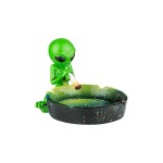 Τασάκι Κεραμικό Green Alien - Χονδρική